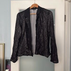 Black sequin jacket🌟